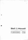 Bell and Howell 1735 manual. Camera Instructions.